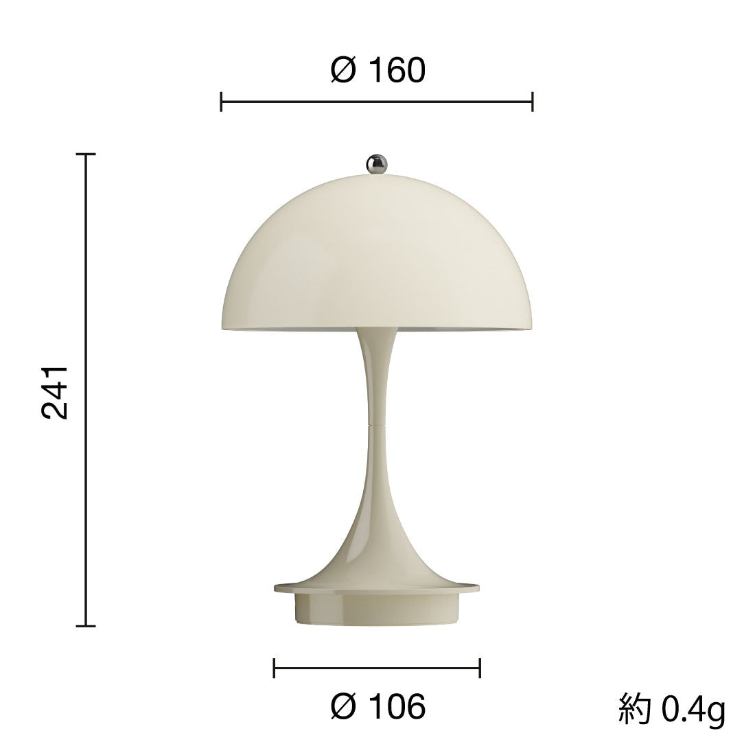 パンテラ 160 ポータブル V3 オパールベージュ