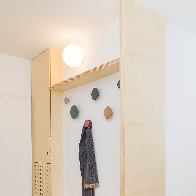 DIOSCURI CEILING WALL 42 ホワイト Φ420mm　