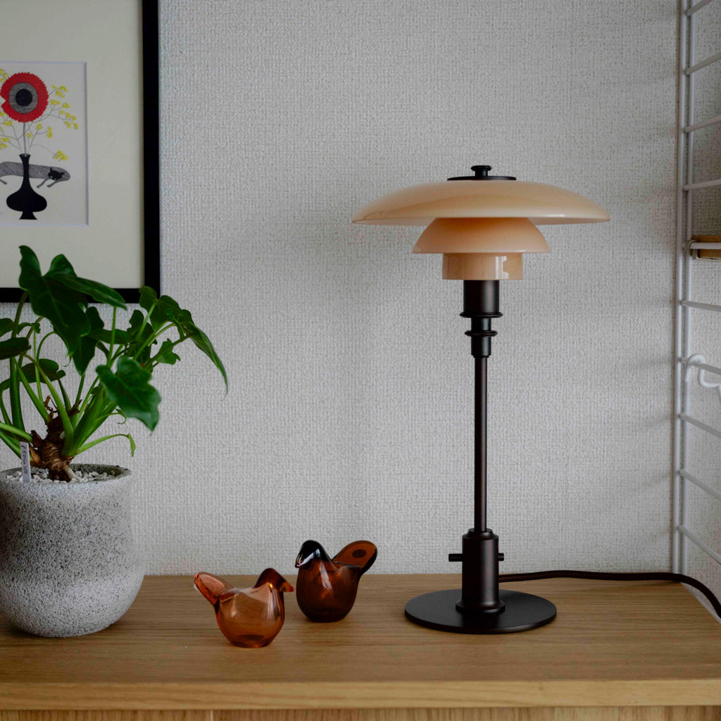 PH 2/1 テーブルランプ ダスティー・テラコッタ