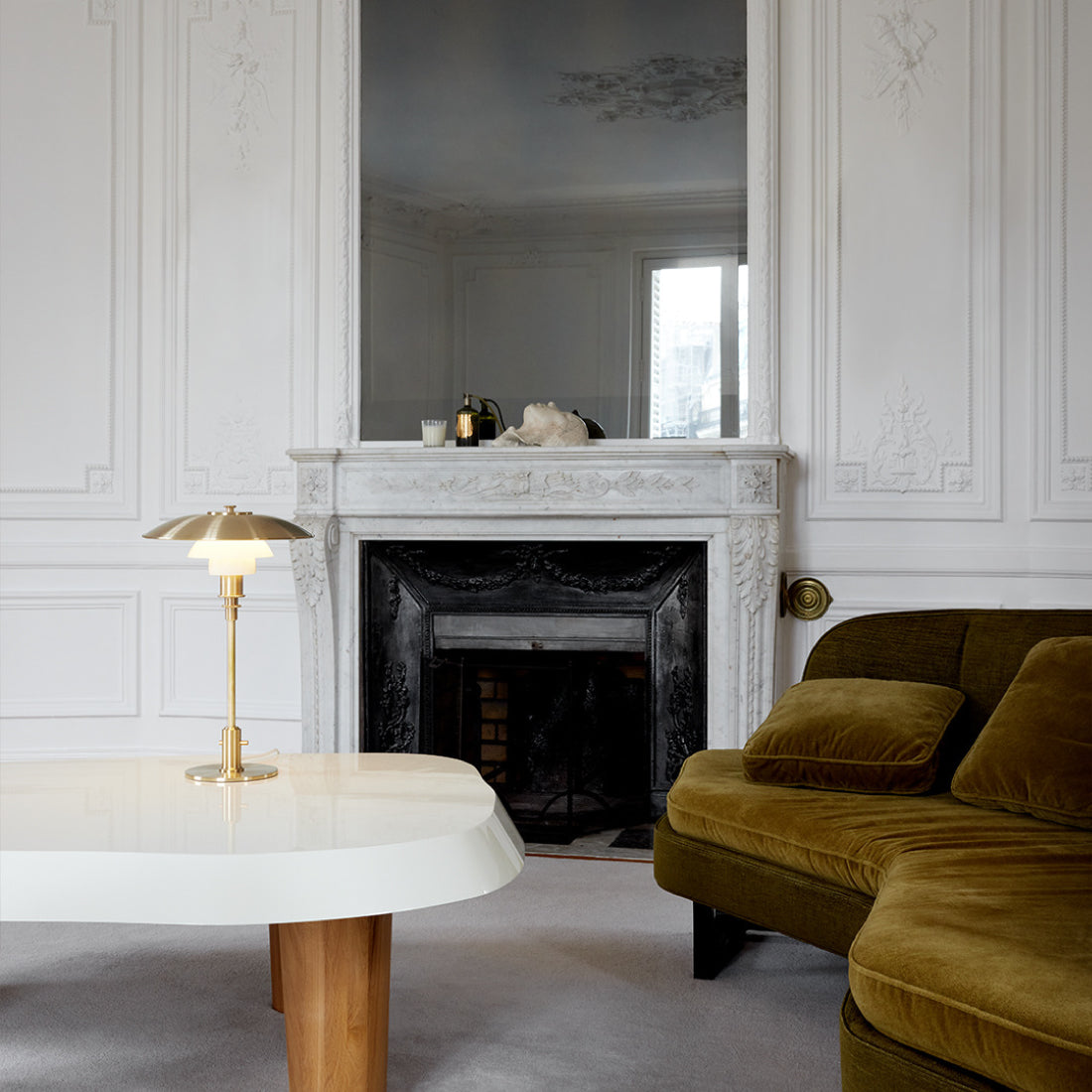 PH 3/2 テーブルランプ 真鍮×乳白ガラス