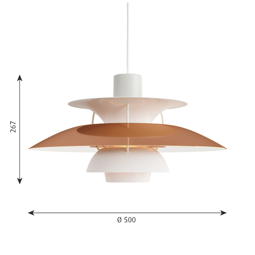 PH 5 ペンダント メタル カッパー