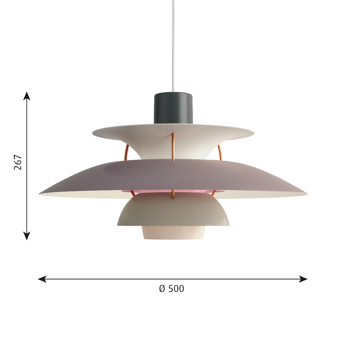 PH 5 ペンダントライト モダン グラデーション（全6色）