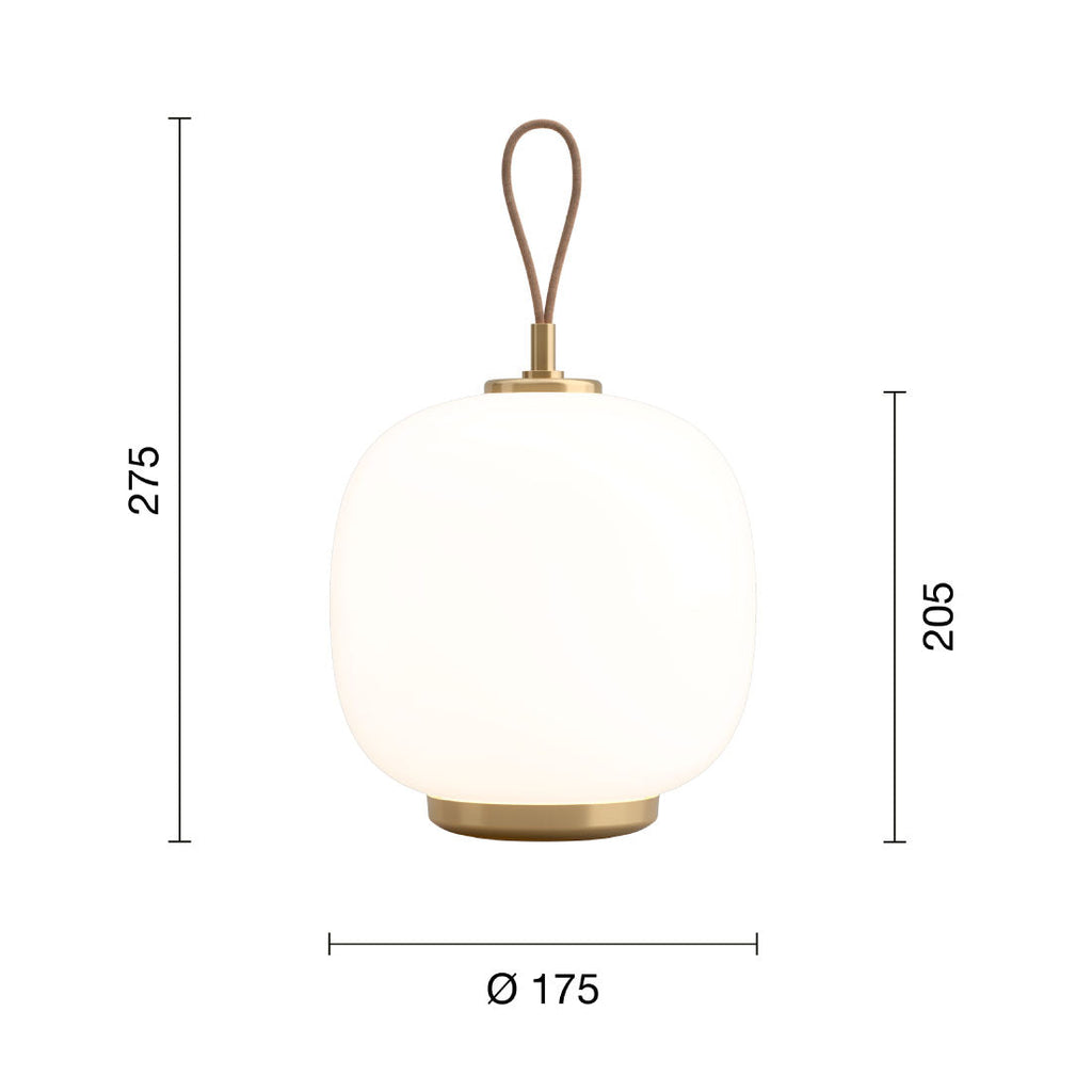 VL45 ラジオハウス ポータブルランプ（全3色）