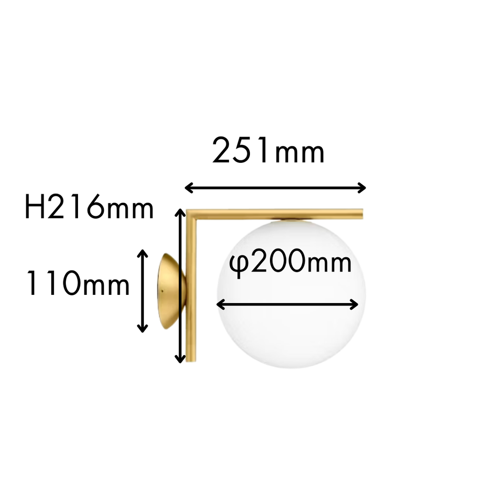 IC Lights C/W1（アイシーライツ C/W1）シーリング＆ウォールライト｜FLOS