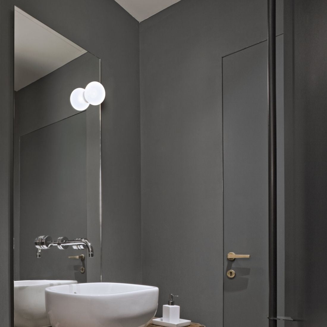 【P10倍】MINI GLO-BALL C/W ミニ グロボール シーリング/ウォールランプ ｜FLOS（フロス）