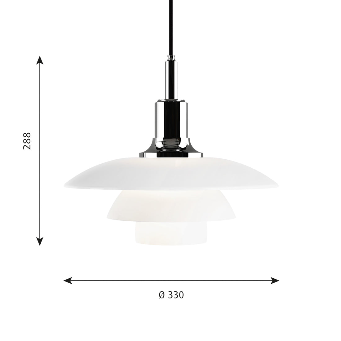 PH 3½–3 グラス ペンダント