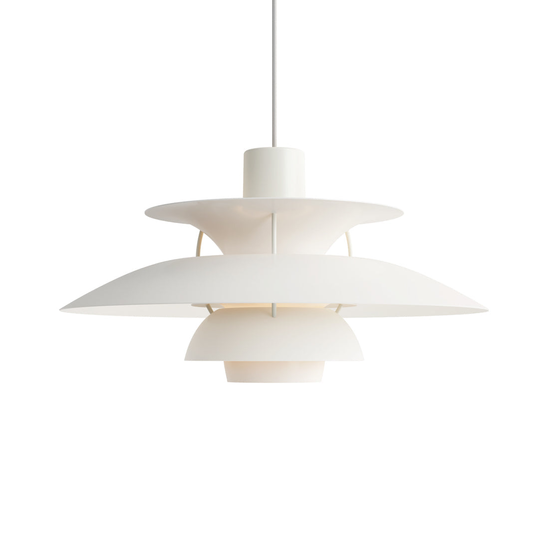 PH 5 ペンダントライト モノクローム ホワイト